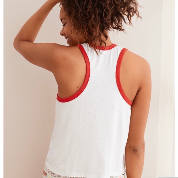 American Eagle ringer graphic tank “stay real” - Picture 4 of 4